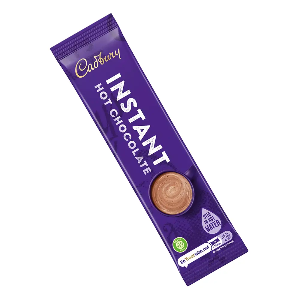 Cadbury Hot Chocolate Sachets - Pack of 50