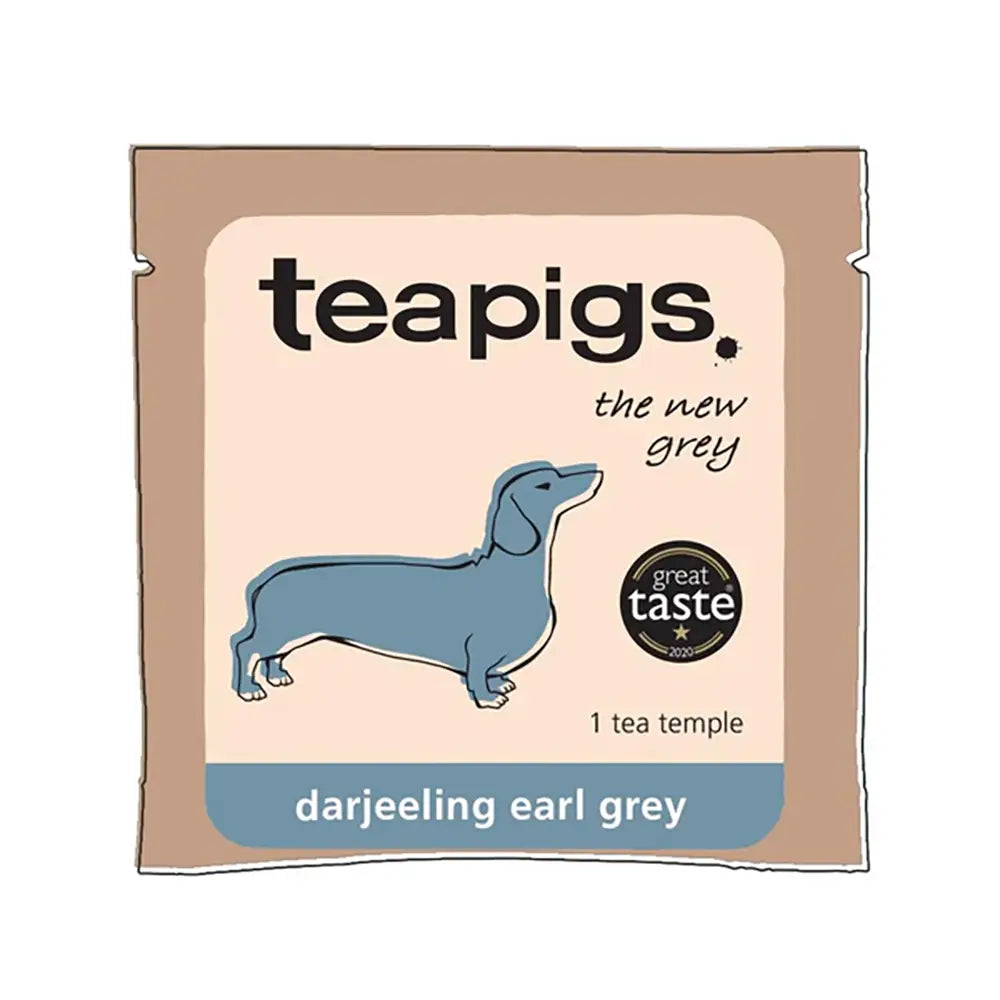Teapigs Darjeeling Earl Grey Tea Bags Tag & Envelope - Pack of 50
