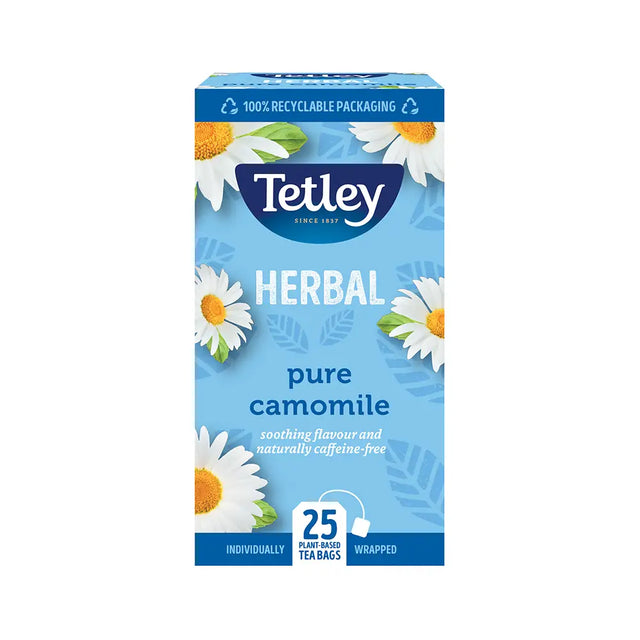 Tetley Camomile Tea Bags Tag & Envelope - Pack of 25