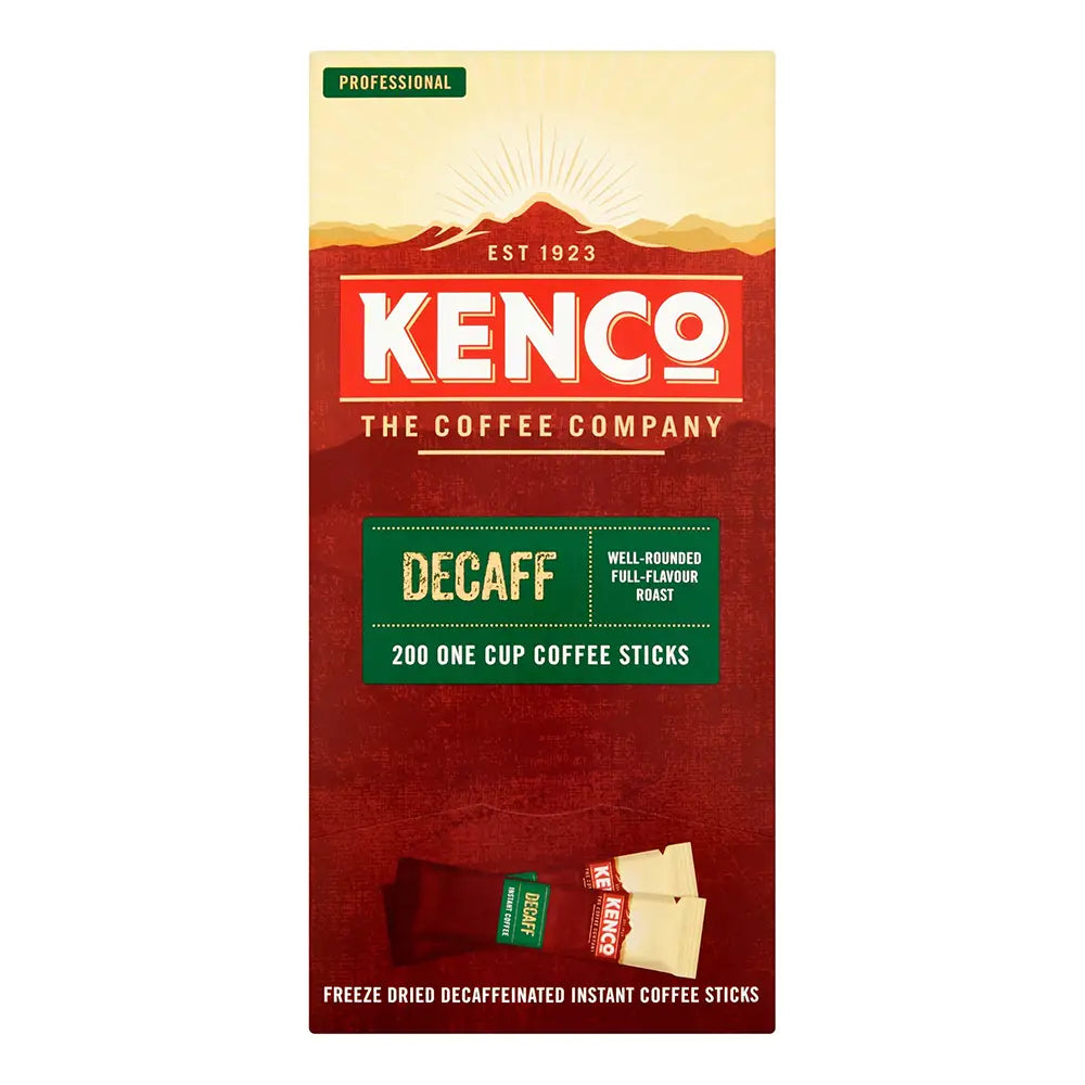 Kenco Decaf Instant Coffee Sticks - Pack of 200