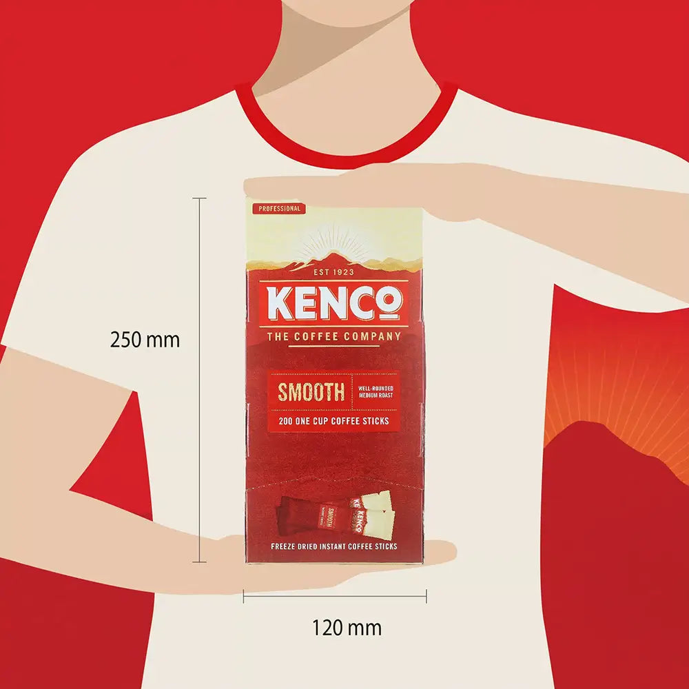 Kenco Smooth Instant Coffee Sticks - Pack of 200