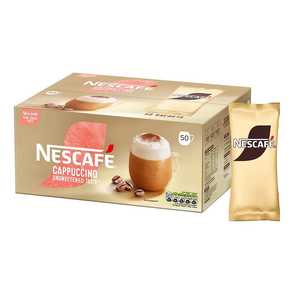 Nescafe Cappuccino Instant Sachet - Pack of 50