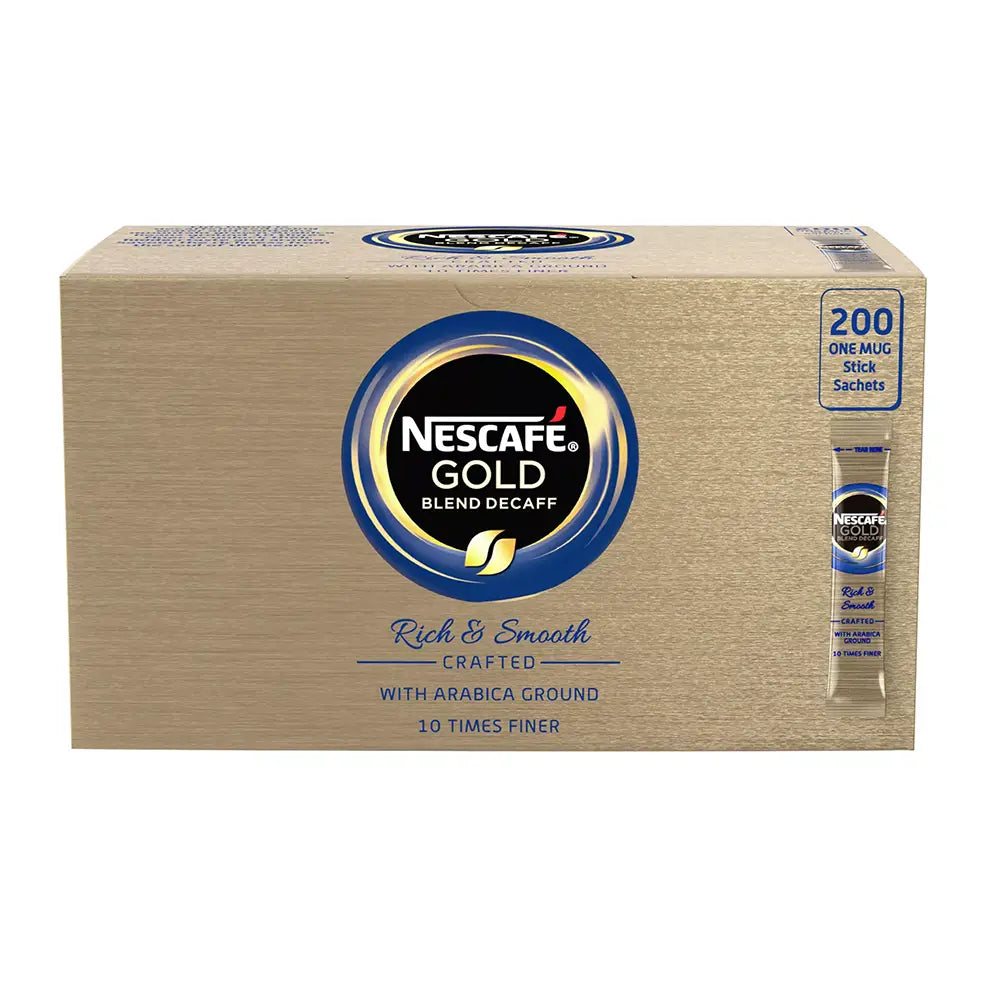 Nescafe Gold Blend Decaf Instant Coffee Stick - Pack of 200