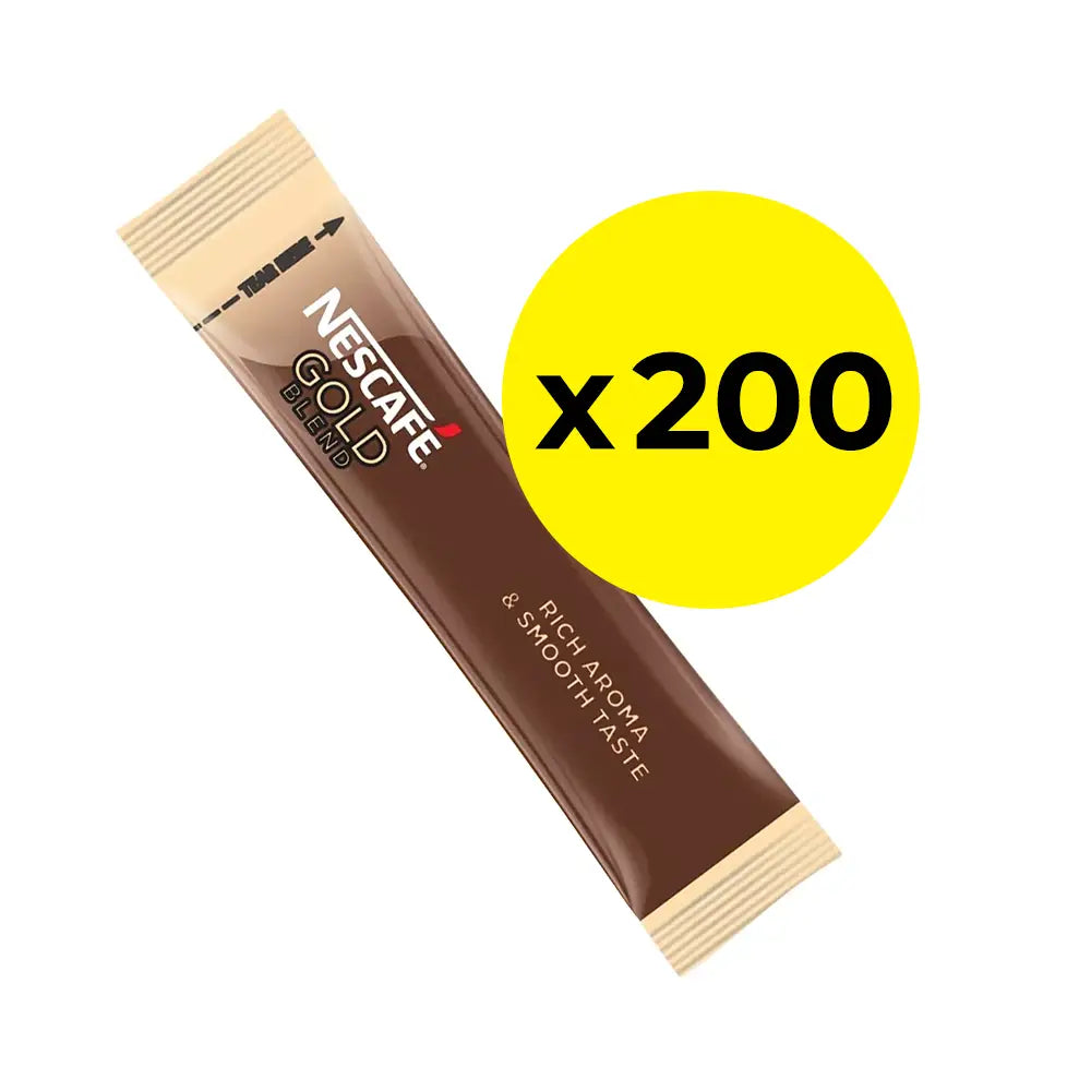 Nescafe Gold Blend Instant Coffee Stick - Pack of 200