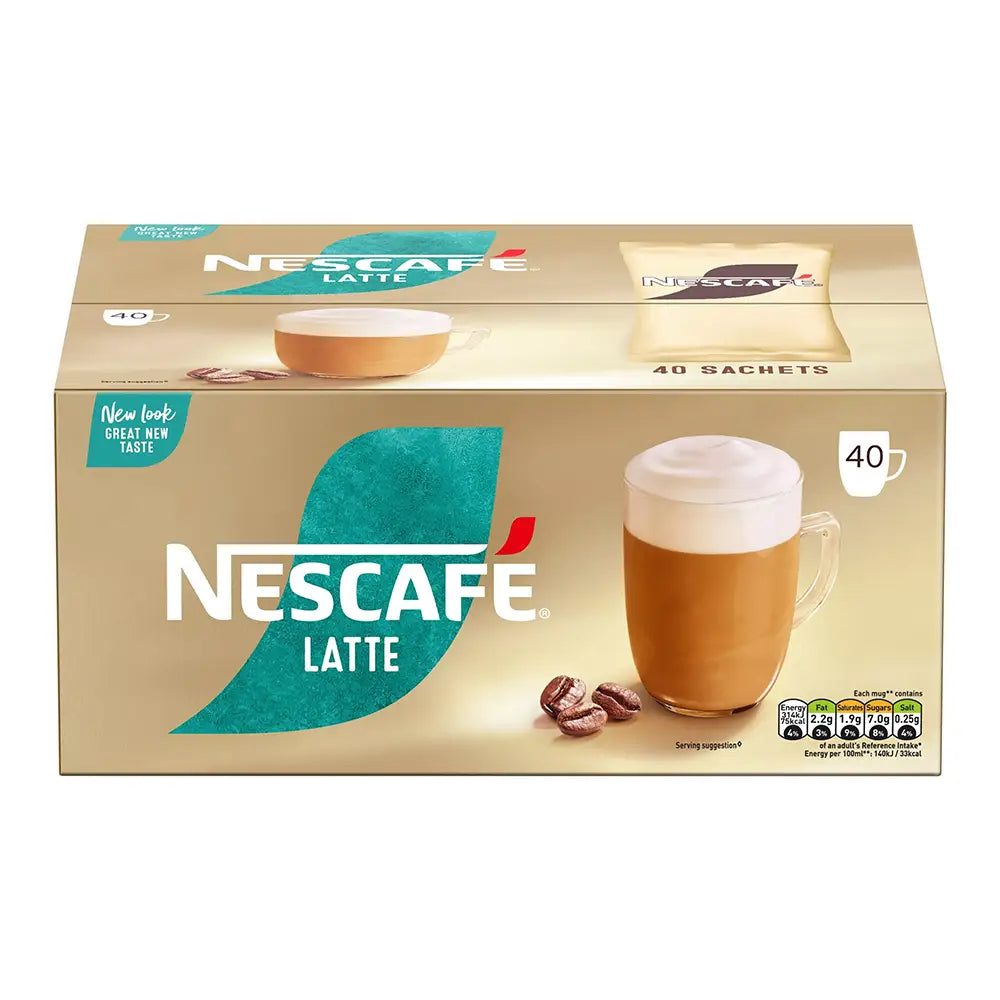 Nescafe Latte Instant Sachet - Pack of 40