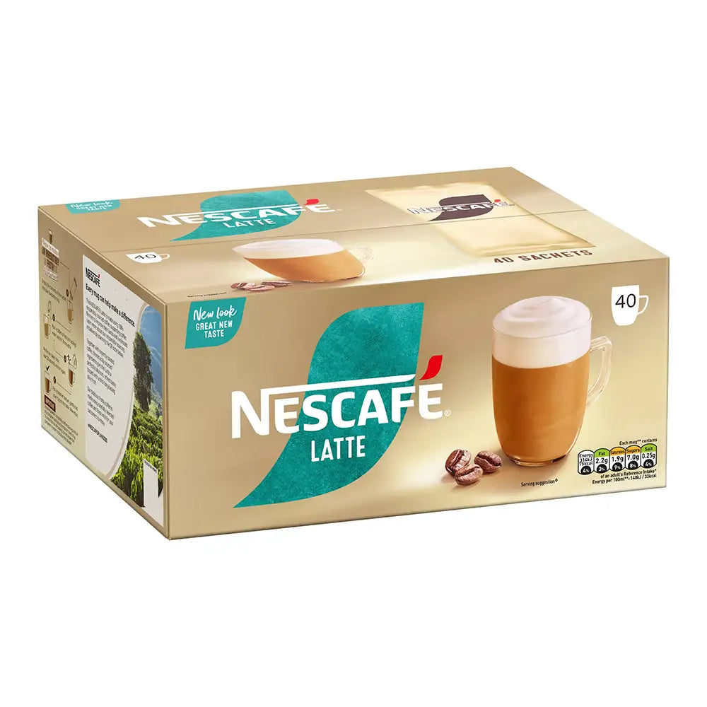 Nescafe Latte Instant Sachet - Pack of 40