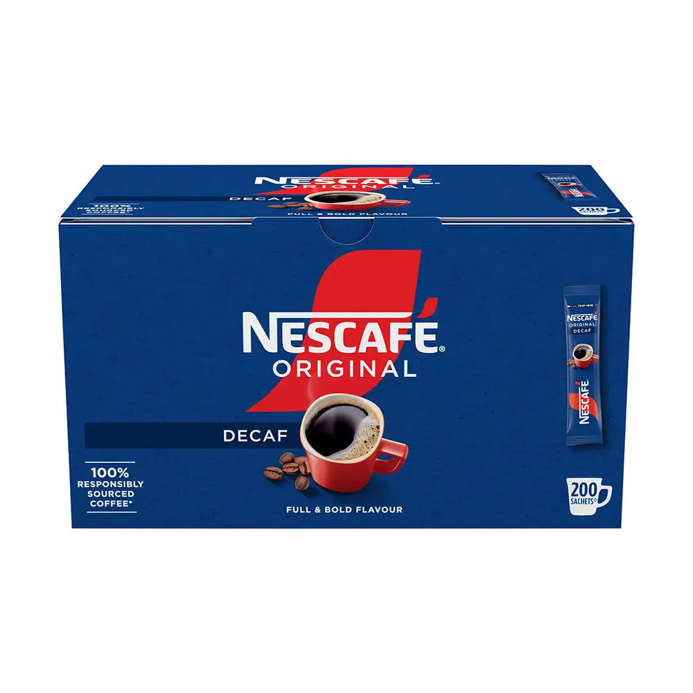 Nescafe Original Decaf Instant Coffee Stick - Pack of 200