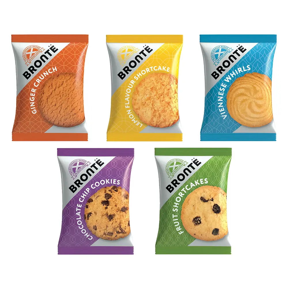 Bronte Traditional Twin-Pack Biscuits (5 varieties) - Pack of 100