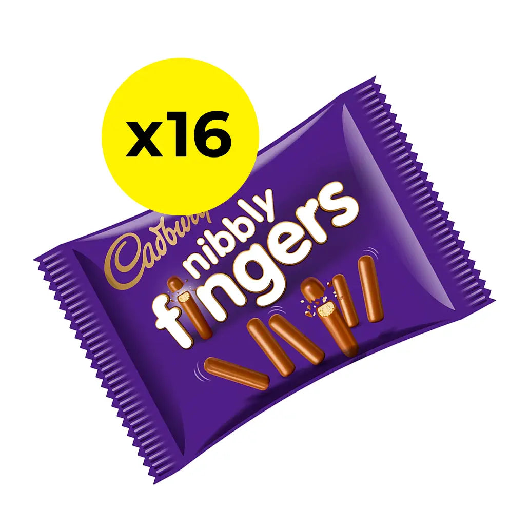 Cadbury Chocolate Mini Fingers Biscuits - Pack of 16