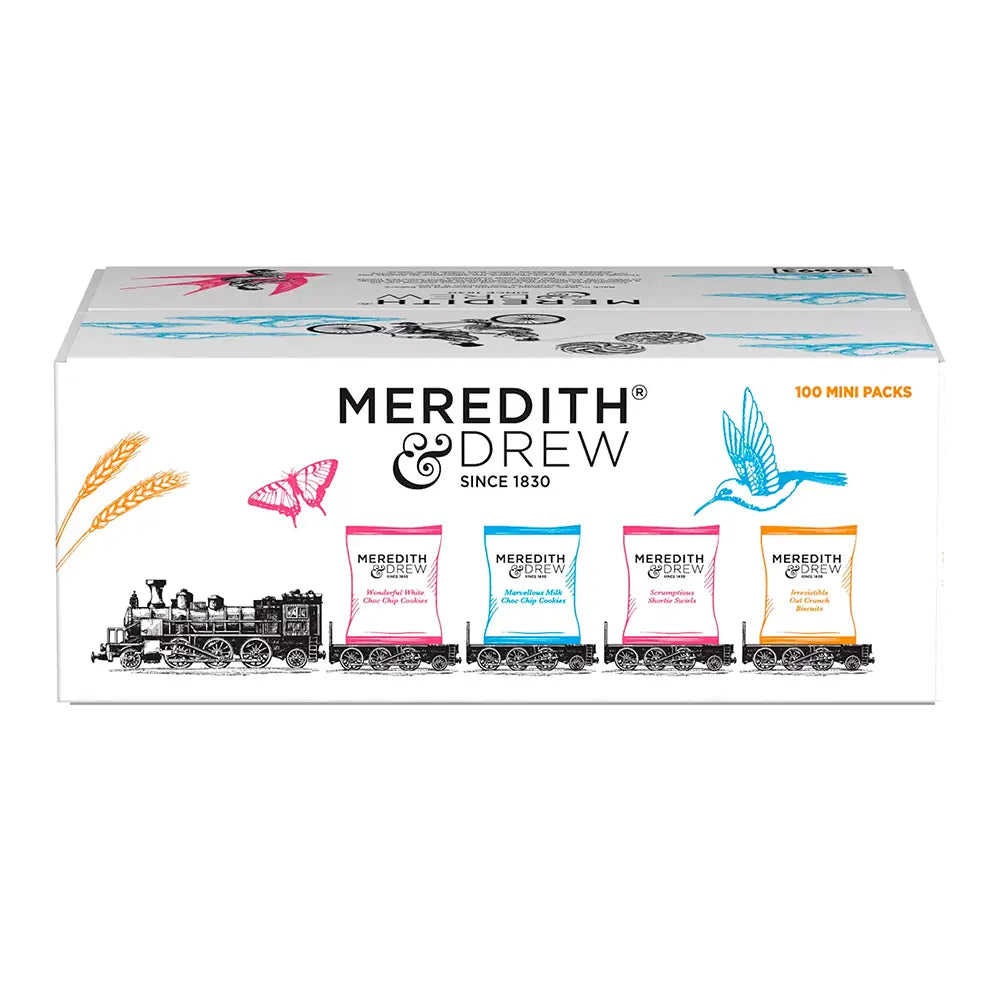 Meredith & Drew Twin-Pack Biscuits (4 varieties) - Pack of 100