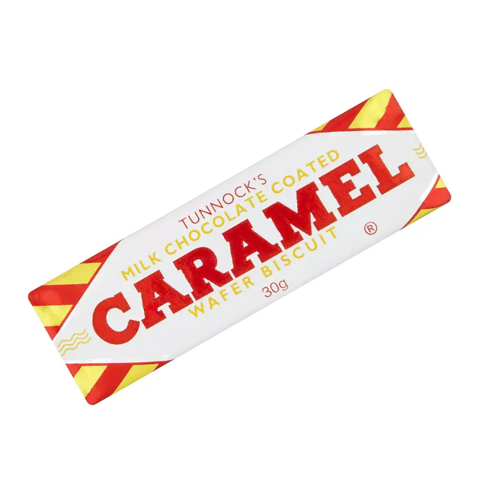 Tunnock's Chocolate Coated Caramel Wafers - Pack of 48