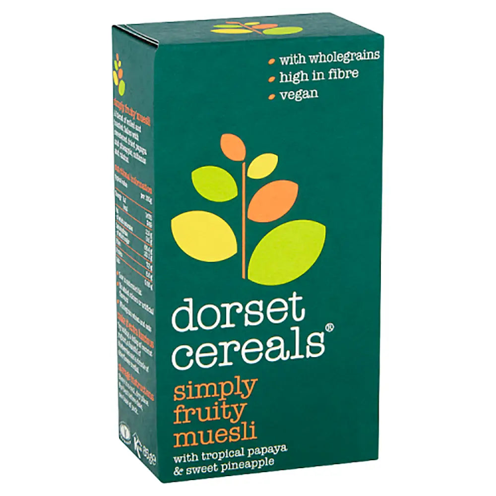 Dorset Cereals Simply Fruity Muesli Portion Pack - Pack of 18