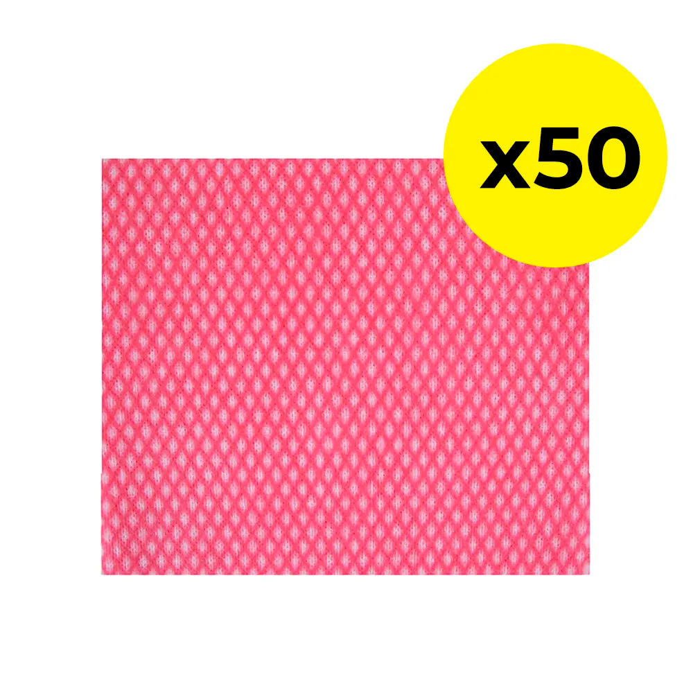 Lightweight Handy Cleaning Cloth - Pack of 50