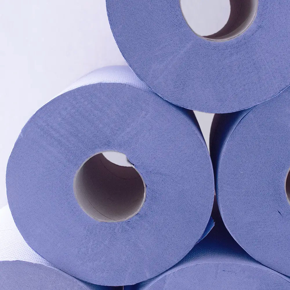 Blue Centrefeed Roll 2 Ply 150m - Pack of 6