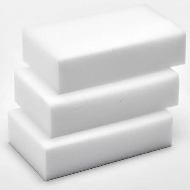 Stack of three magic sponges