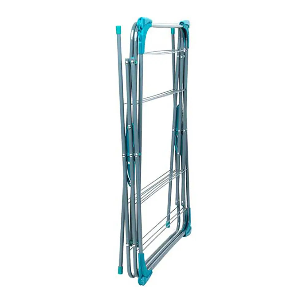 3 Tier Indoor Clothes Airer folded