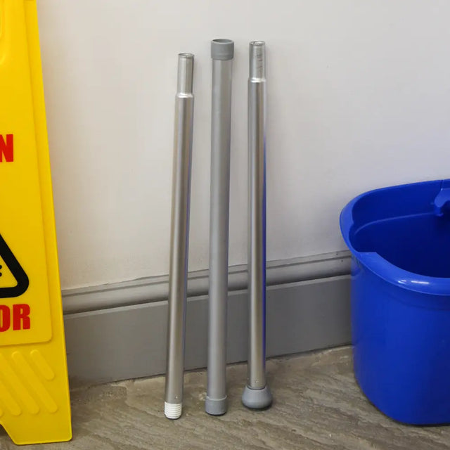 Extra Long Mop & Broom Handle broken down into three pieces