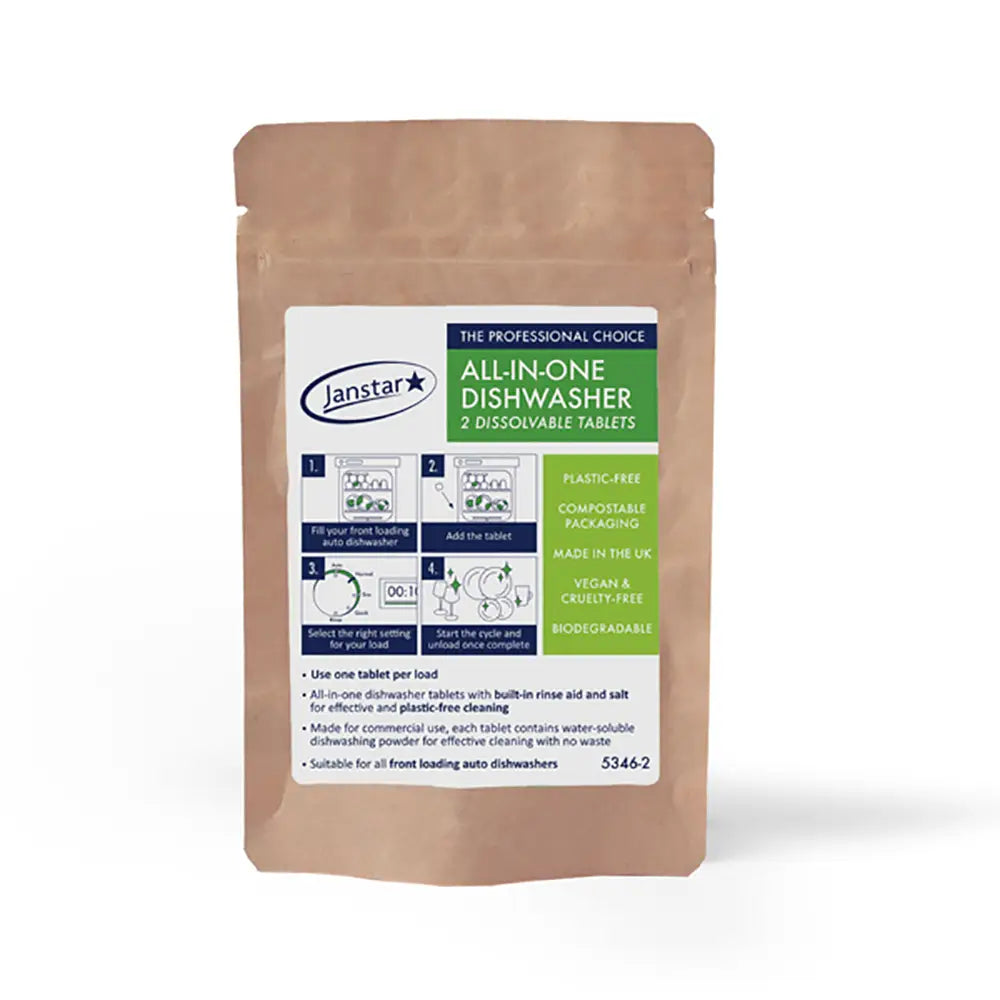 Janstar All-In-One Dishwasher Tablets - pack of two