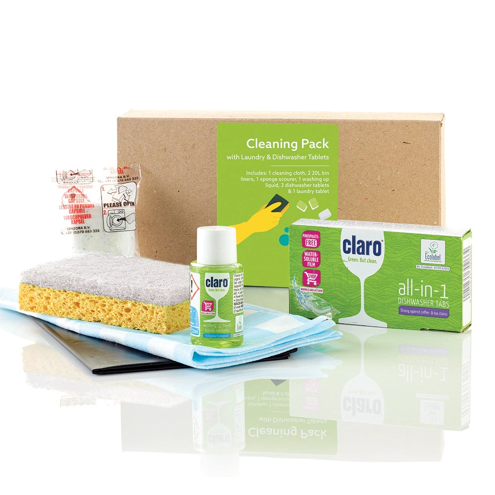 Cleaning Pack with Laundry and Dishwasher Tablets from Out of Eden