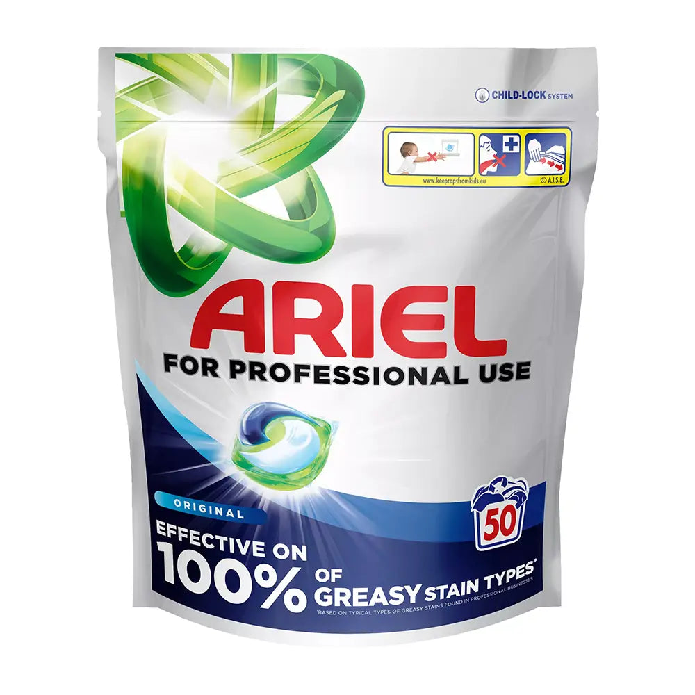 Ariel Professional All in 1 Laundry Pods - Pack of 50