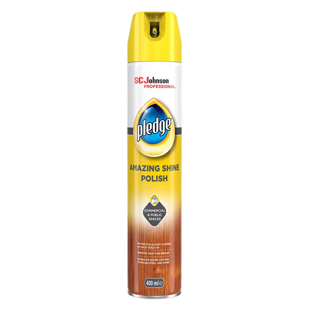 Pledge Professional Amazing Shine Polish Aerosol 400ml
