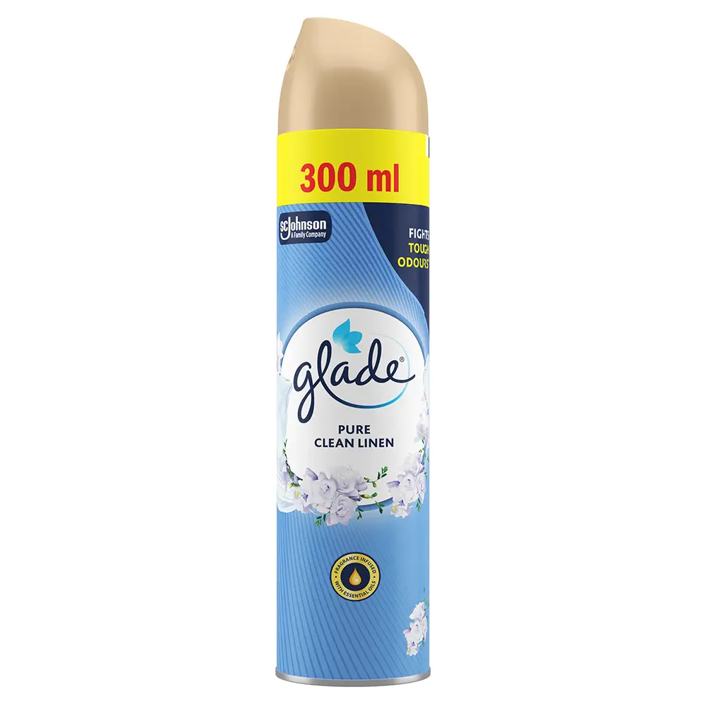Glade Professional Air Freshener Aerosol 300ml - Clean Linen