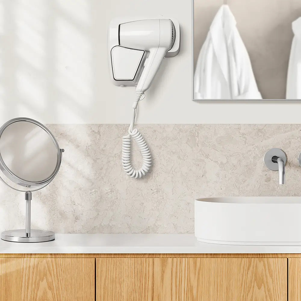 Wall-Mounted Hotel Hairdryer 1200W