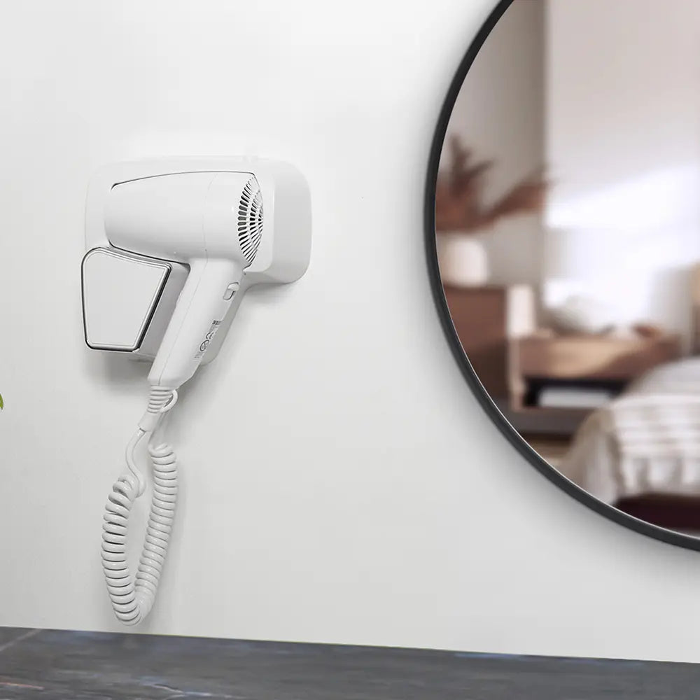 Wall-Mounted Hotel Hairdryer 1200W