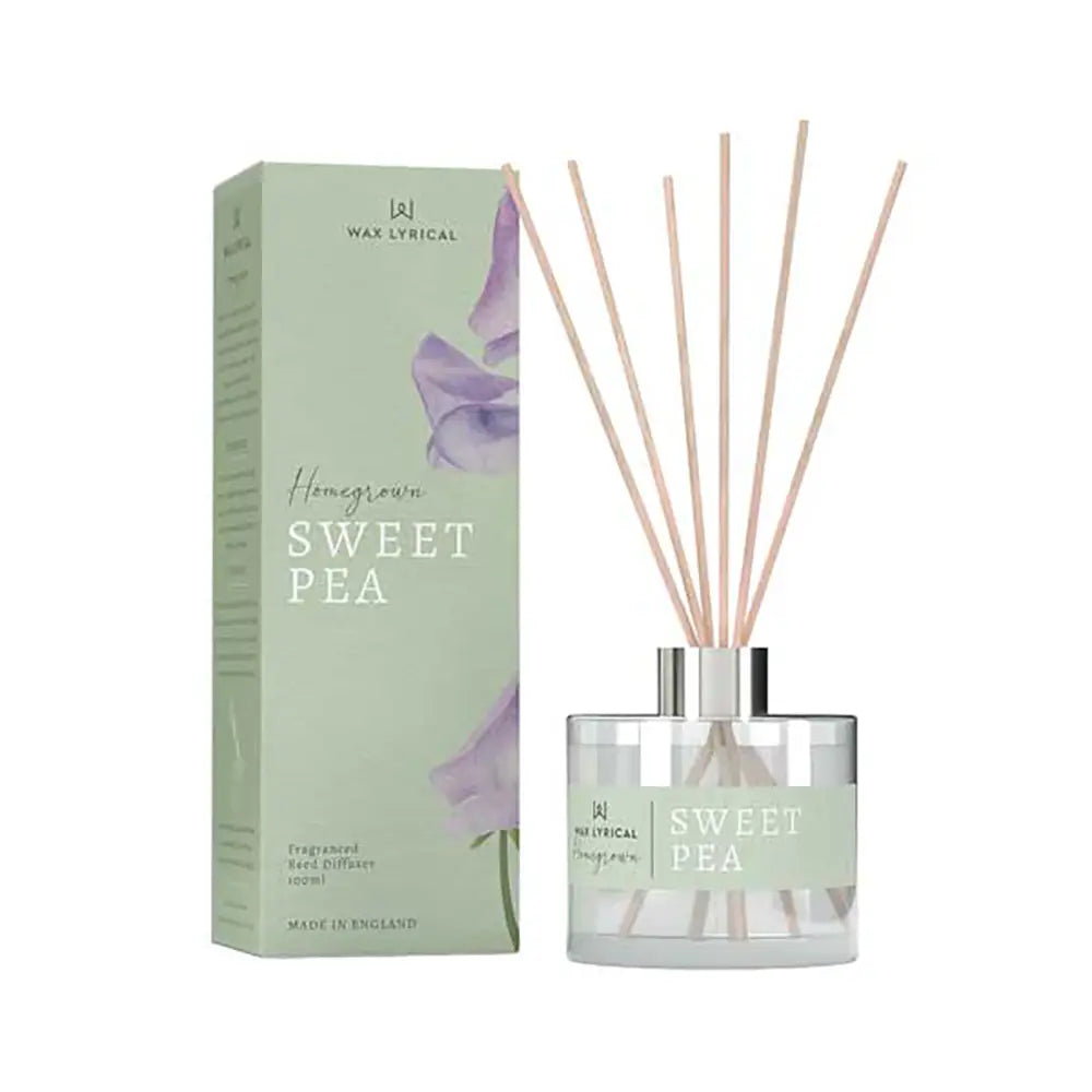 Wax Lyrical Homegrown Reed Diffuser Sweet Pea