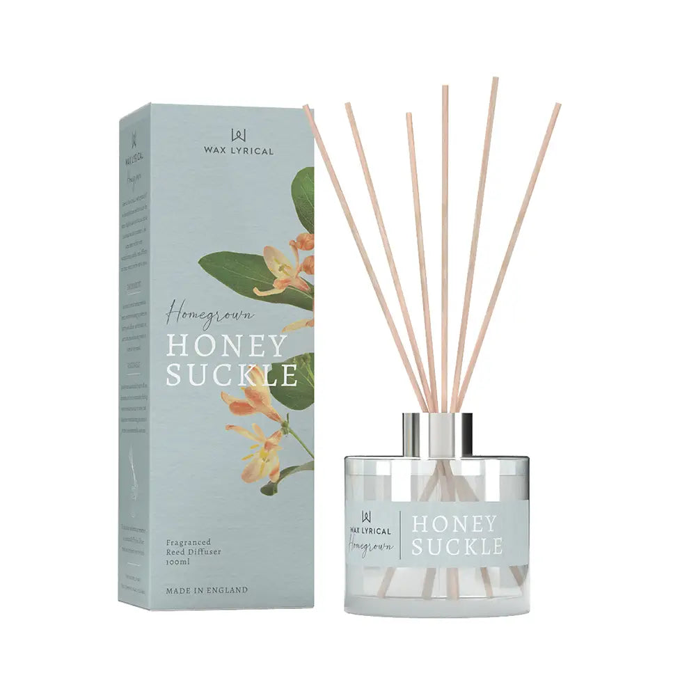 Wax Lyrical Homegrown Reed Diffuser Honeysuckle 100ml