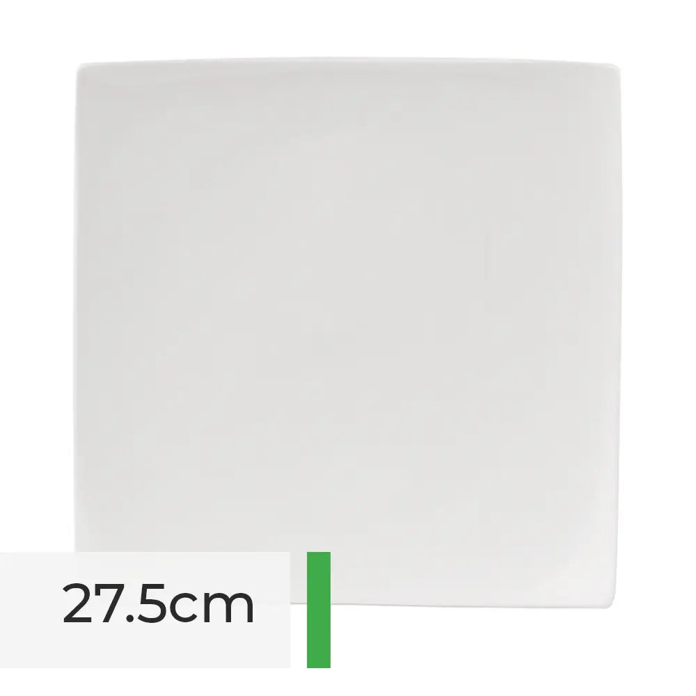 Toughened Square Plate 27.5cm