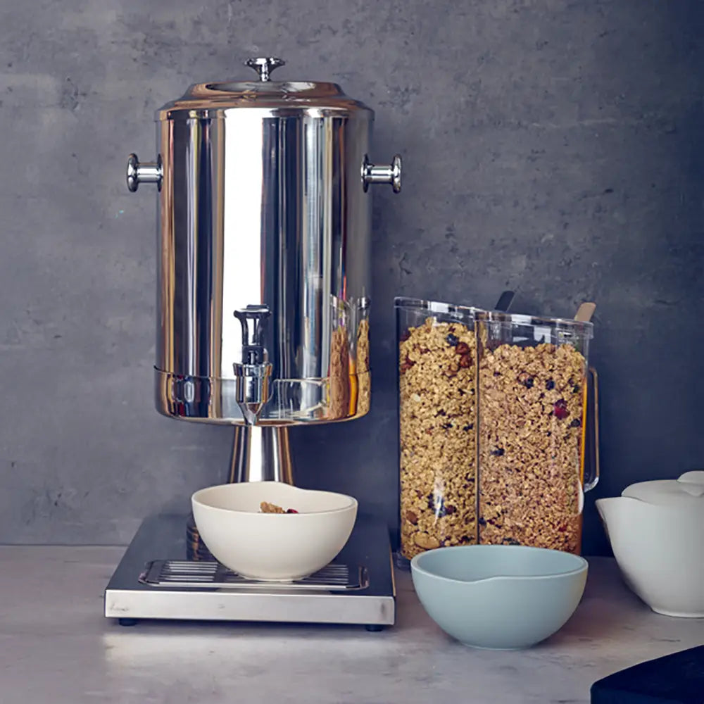 Stainless Steel Milk Dispenser 6L in lifestyle setting