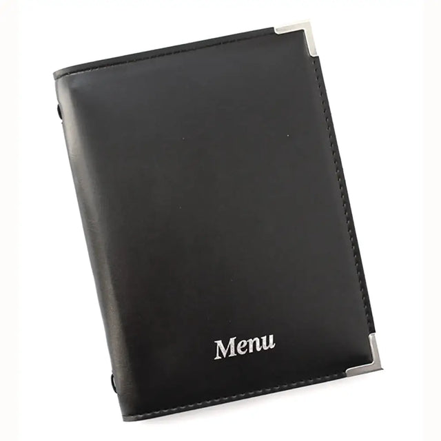 Faux Leather Menu Holder A4 outer cover