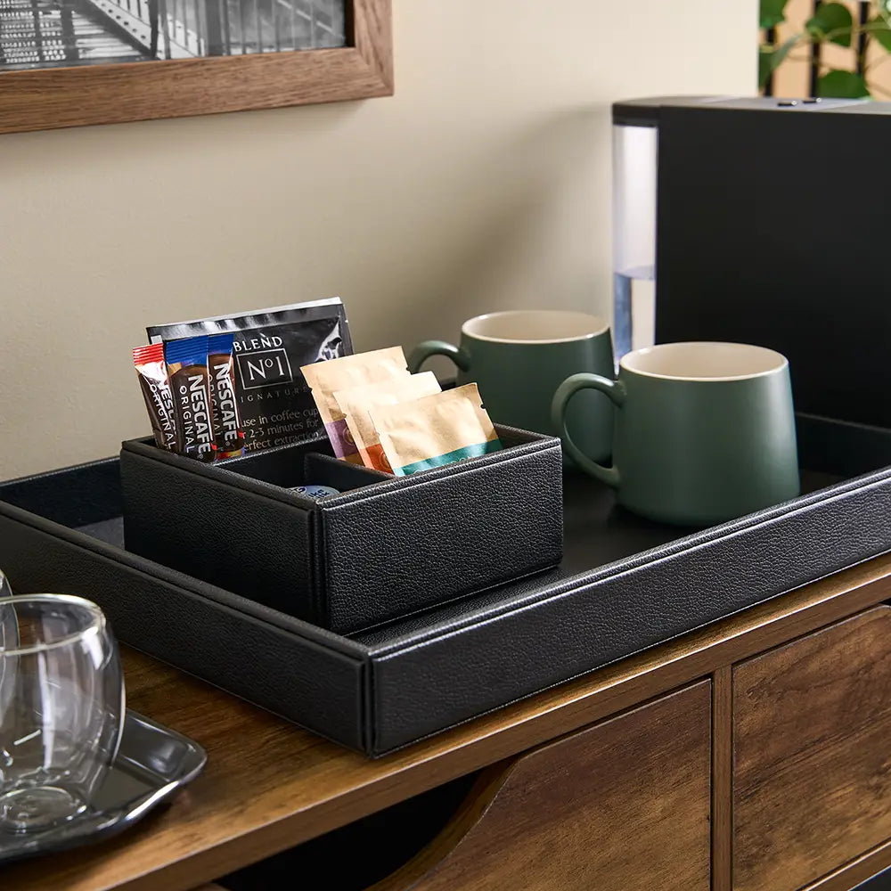 Faux Leather Sachet Holder