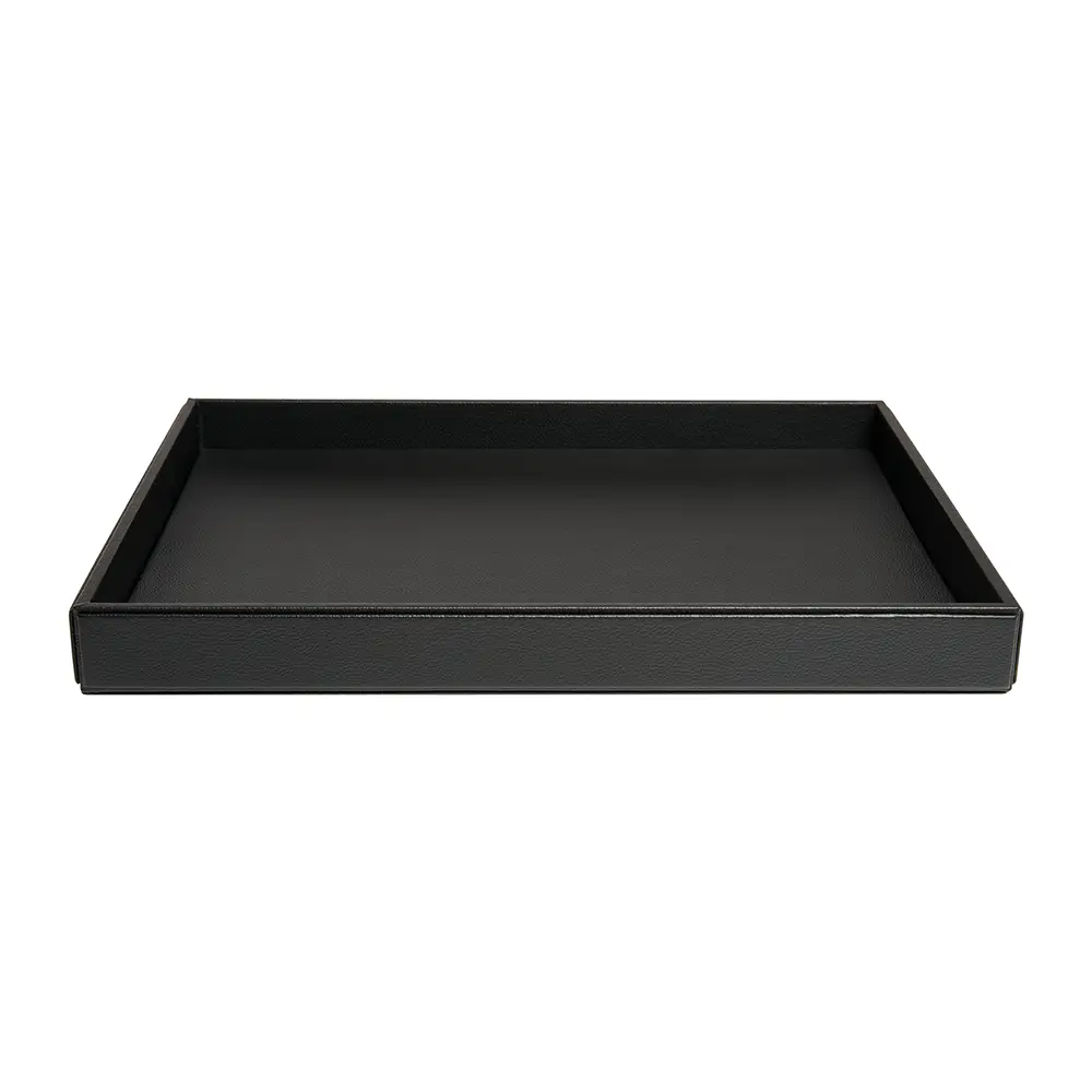 Faux Leather Large Room Tray