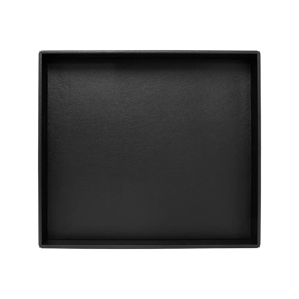 Faux Leather Large Room Tray