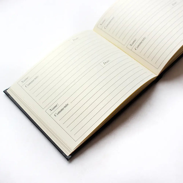 Guest book inner page