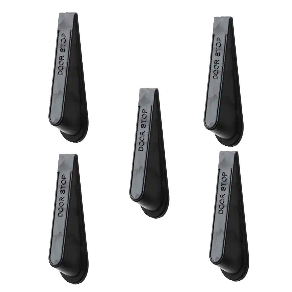 Non-Slip Rubber Door Wedge - Pack of 5