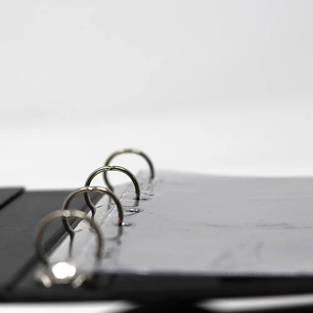 Robust inner ring binder - will fit up to 10 PVC pockets