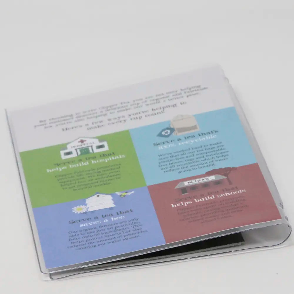 Double Folder Display Pocket A5 - Pack of 5