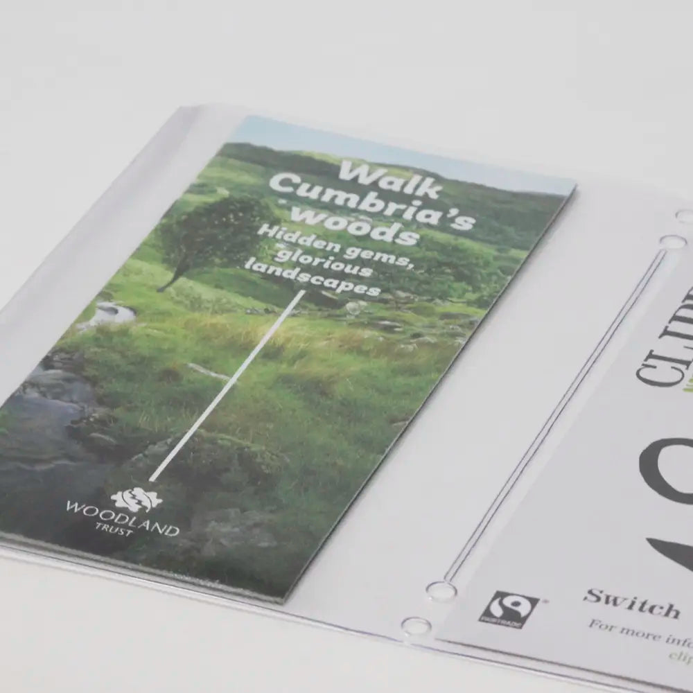 Double Folder Display Pocket A5 - Pack of 5