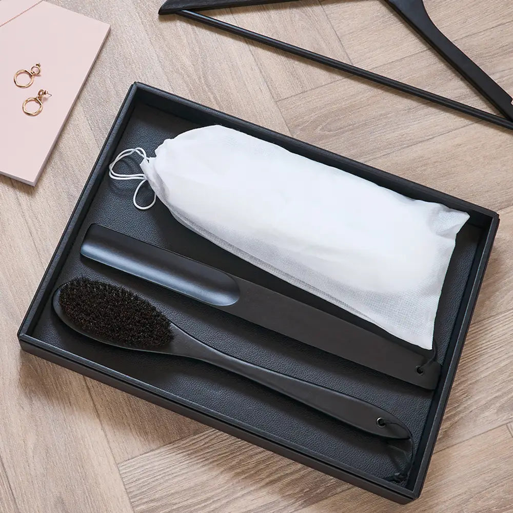 Wooden Hotel Clothes Brush