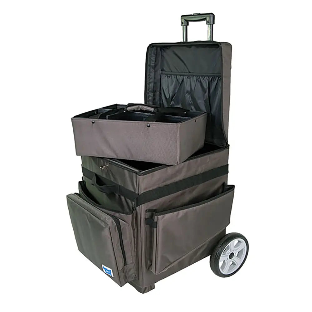 Housekeepers Cleaning Trolley purpose-built cart designed to streamline the cleaning, room servicing, and maintenance tasks in hotels, offices or other similar environments
