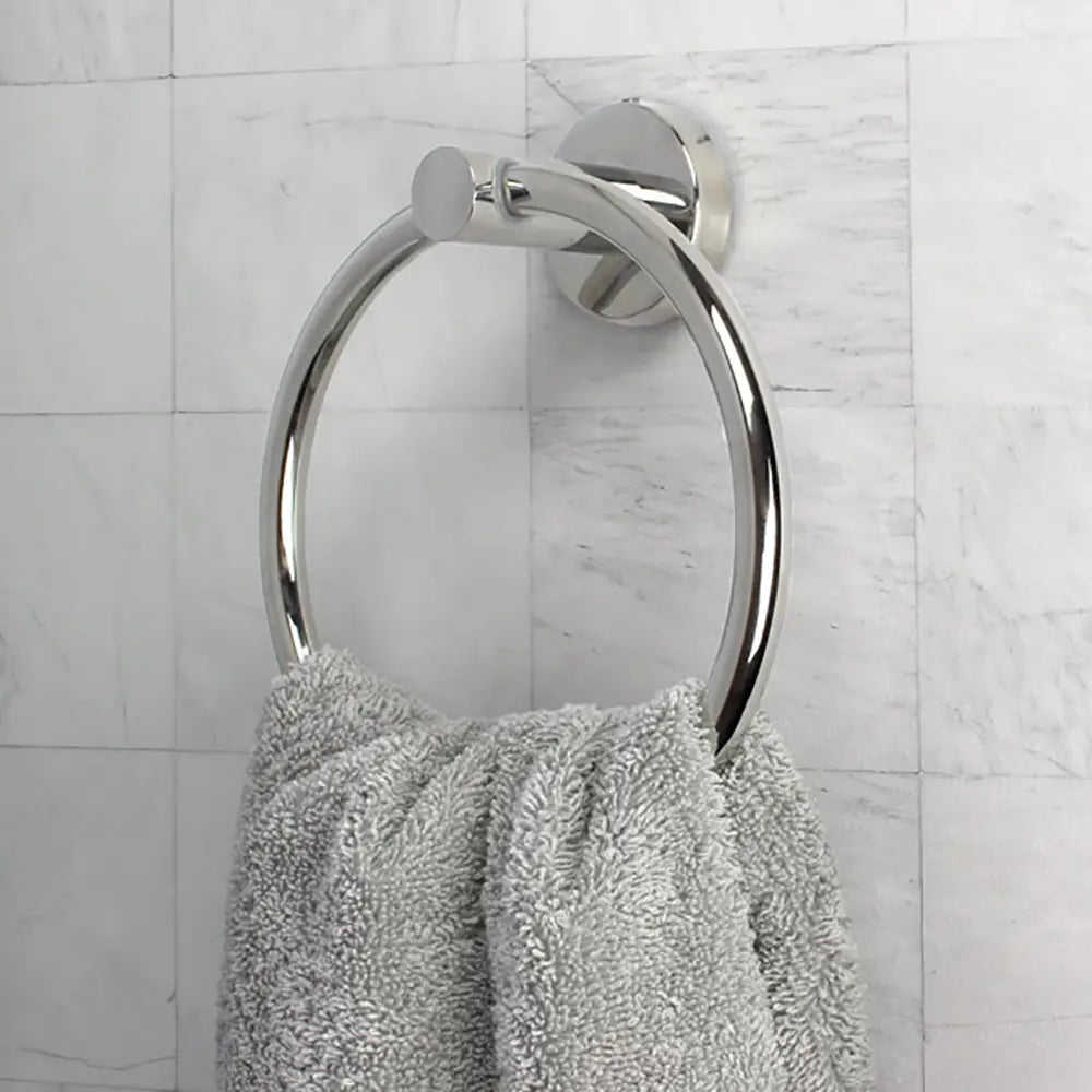 Chrome Towel Ring - a practical and hardwearing bathroom accessory