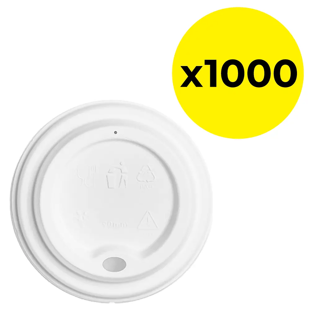 Vegware Moulded Fibre Takeaway Cup Lid