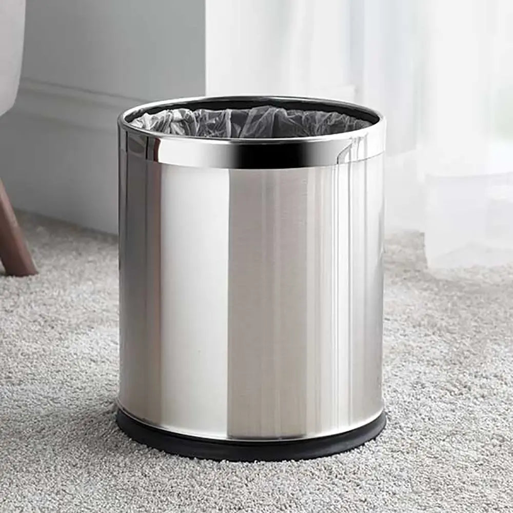 Steel Hotel Smart Bins 10L sliver