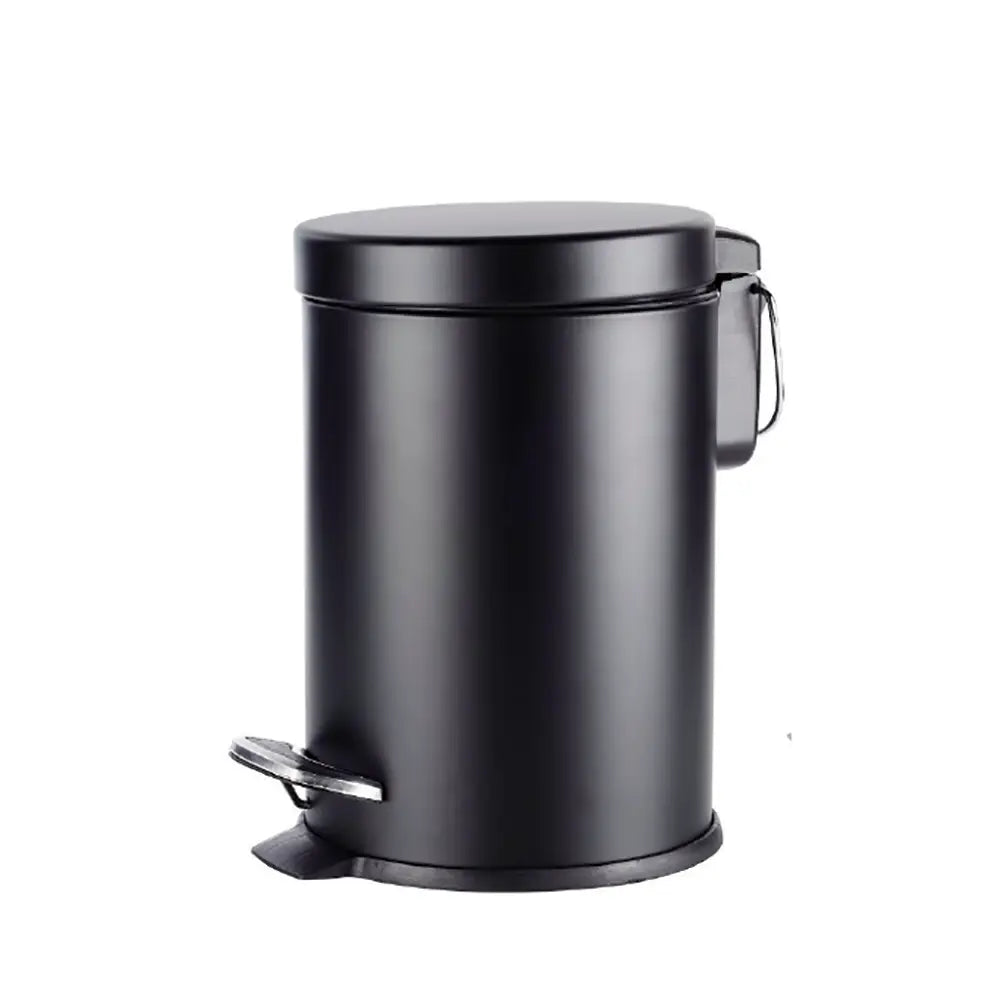Black Soft Closing Pedal Bin 3L