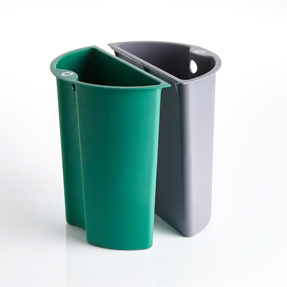 Smart Bin Recycling & Waste Dividers - Set Of 2