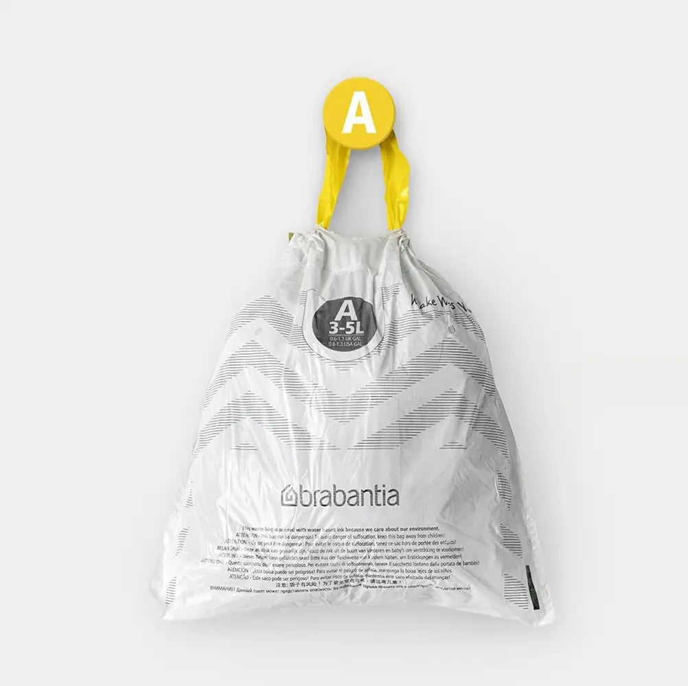 Brabantia Perfect Fit Bin Liners 3L - Pack of 40