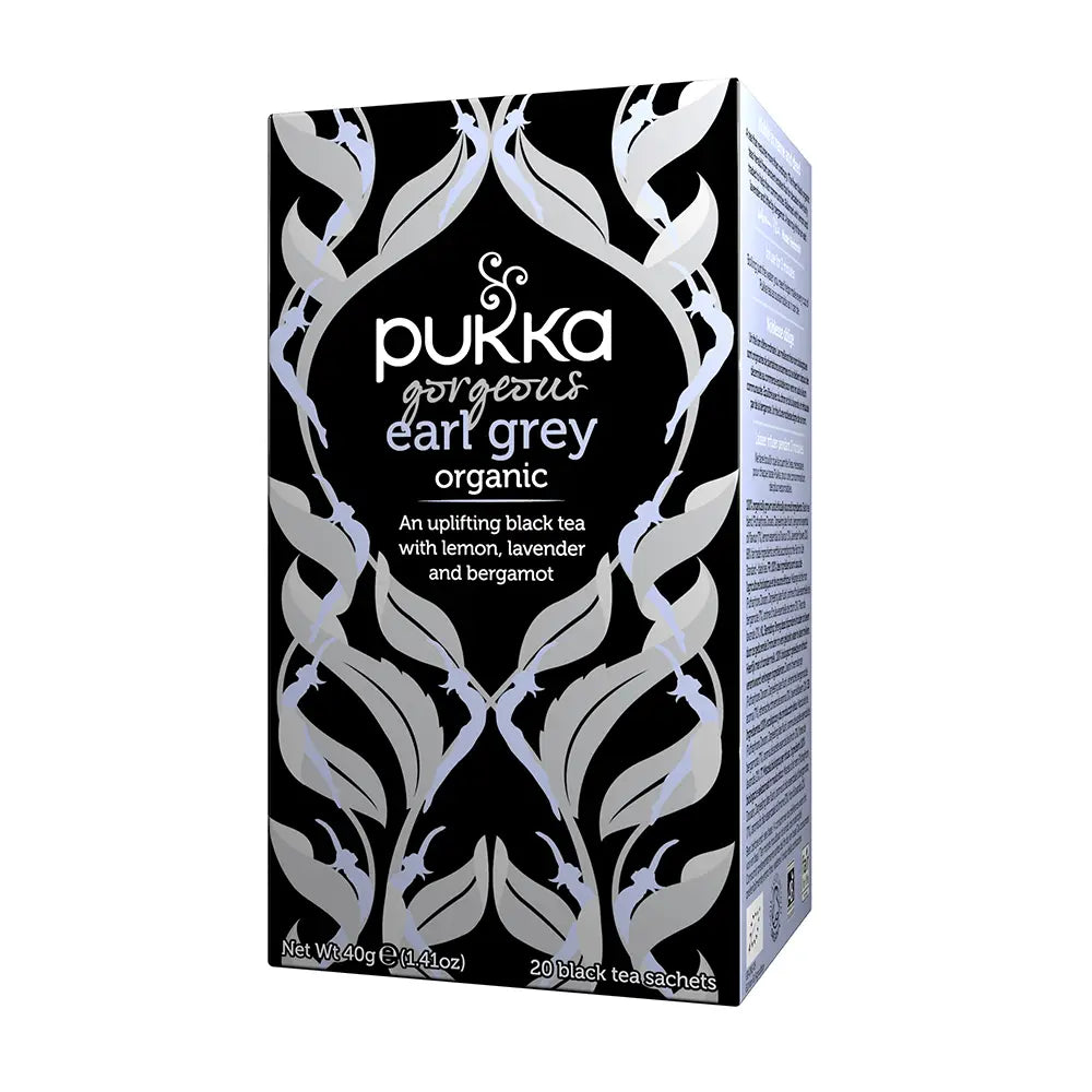 Pukka Earl Grey Tea Bags Tag and Envelope - Pack of 20